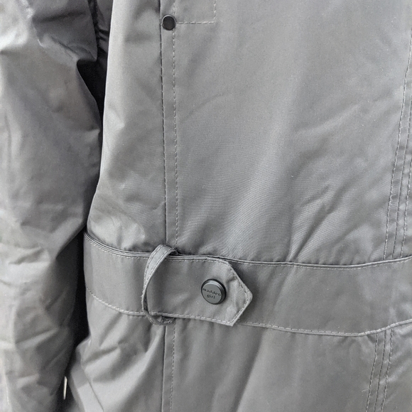 New Madden Girl Faux-Fur Parka Gray Large - Picture 2 of 7